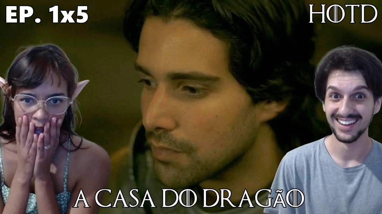 Fãs de GOT Assistem A CASA DO DRAGÃO (HOTD) pela Primeira Vez (Episódio 1x5) | REACT