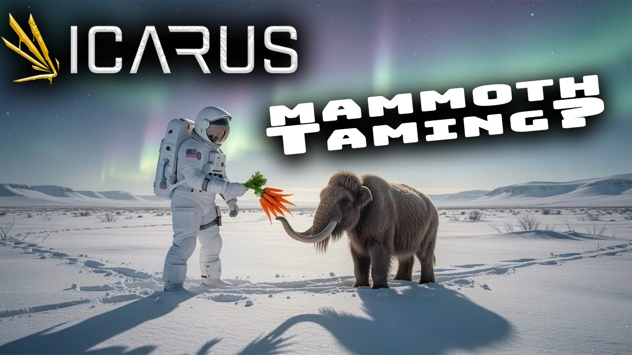 We Can Tame mammoths!?  | Icarus Adventure: Olympus | Icarus Gameplay | S2EP68