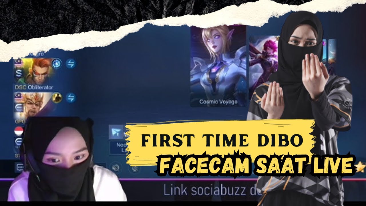 FIRST TIME DIBO FACECAM SAAT LIVE 😍❤️