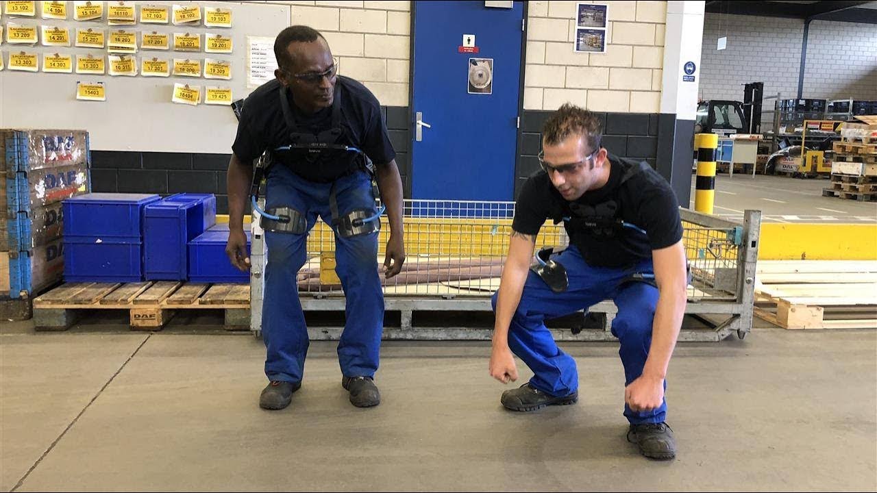 Robotskelet helpt Ergon-medewerkers die veel tillen