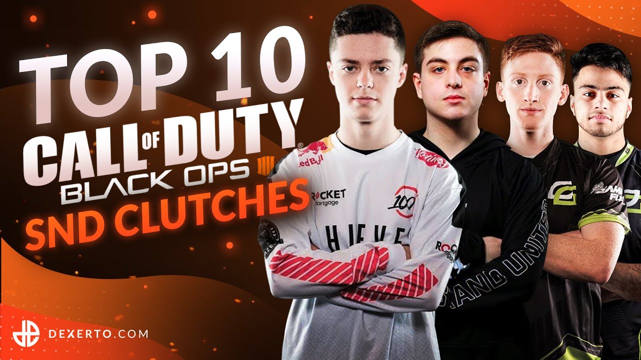 TOP 10 Black Ops 4 SND Pro Clutches