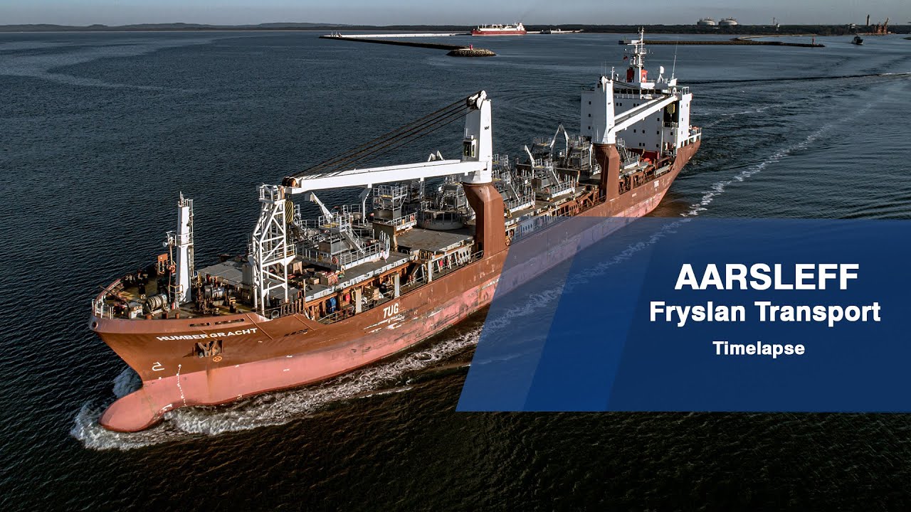 Fryslan 24 CWPs Transport in Timelapse