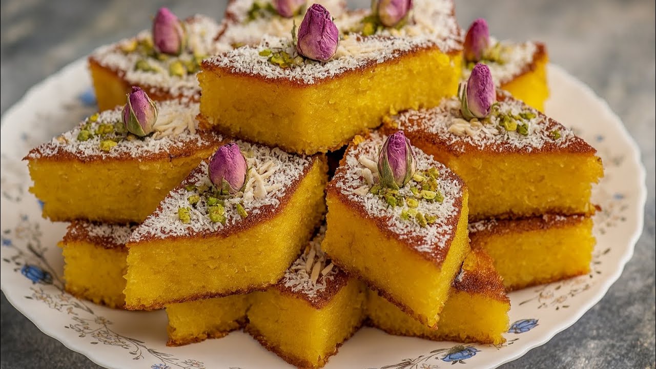 این کیک باقلوا همه رو شگفت‌زده می‌کنه..!!😍😋 Easy Baklava Cake