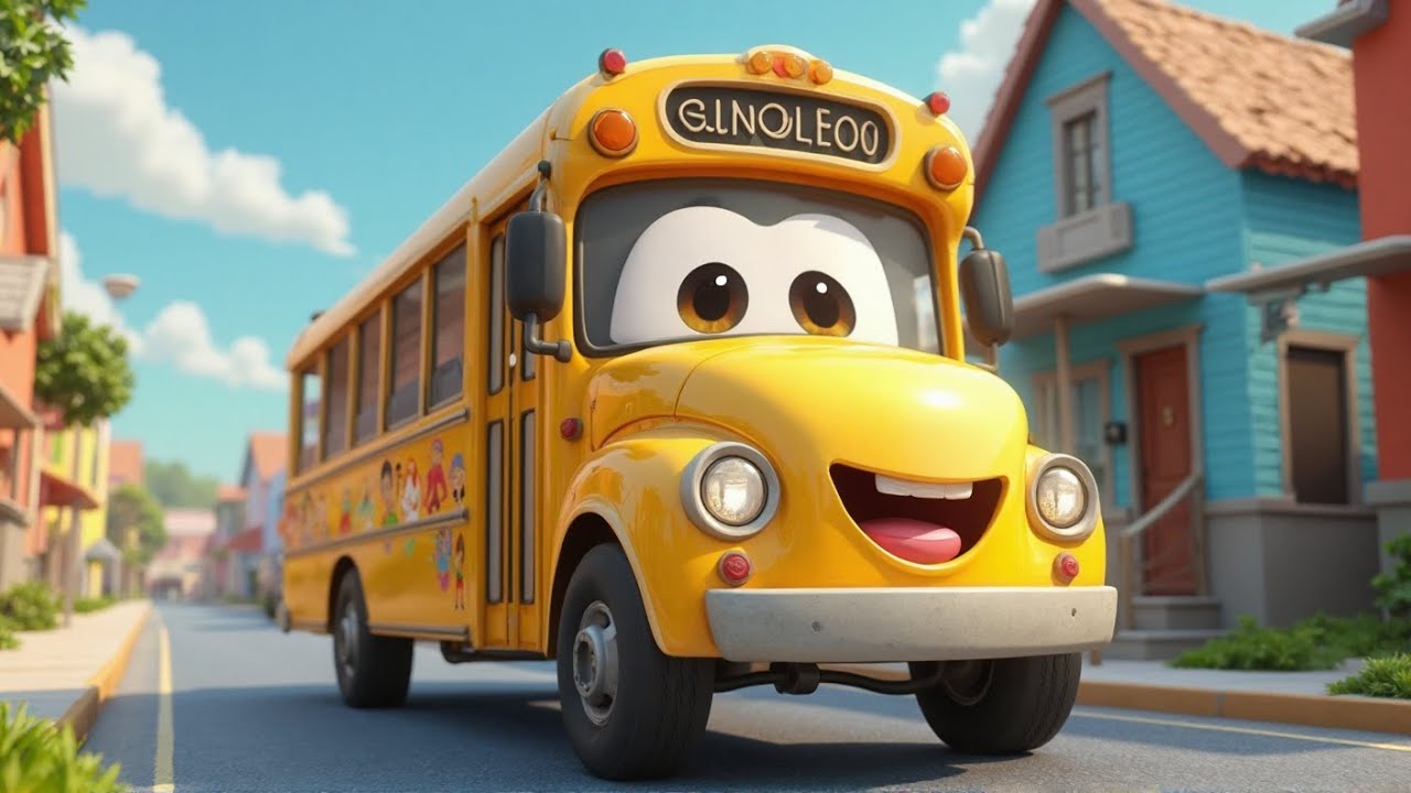 The Wheels on the Bus Go Round 🥳 & More Wheels On The Bus Songs  Nursery Rhymes & Kids Songs