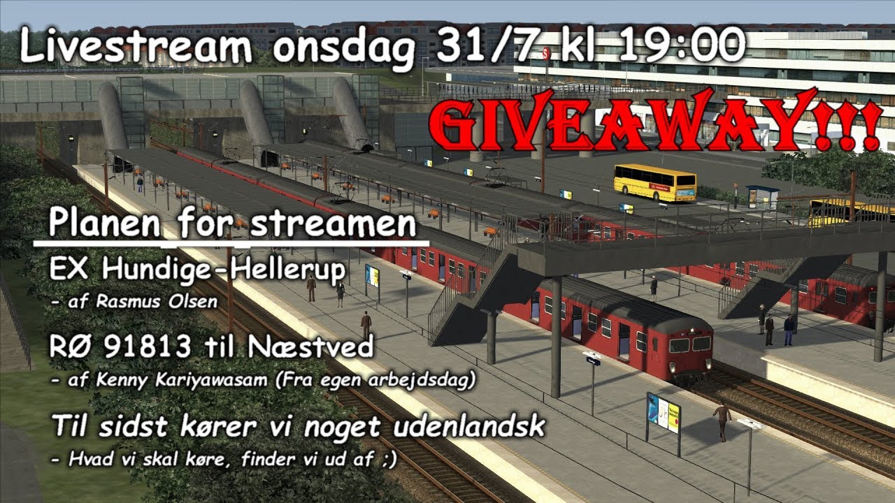 TS2019 Livestream - nyt fra Sjælland ruten