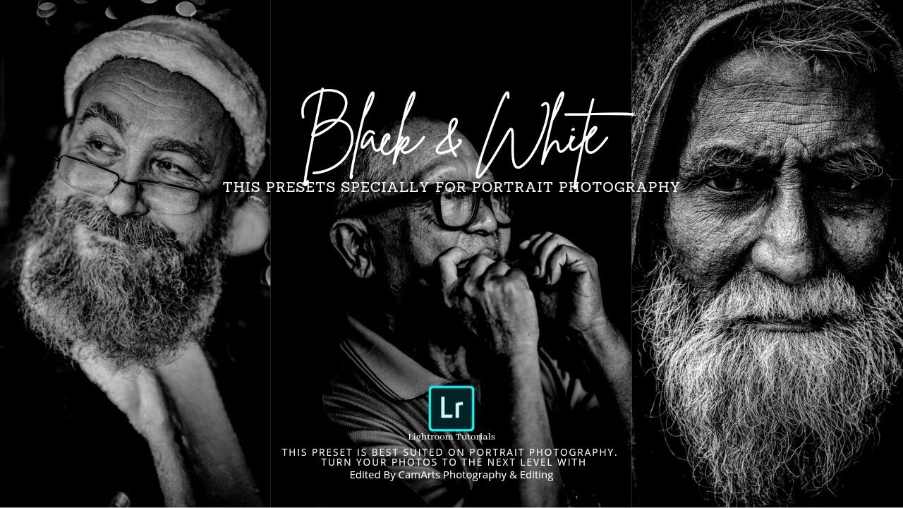 How to Edit Black & White Preset - Lightroom Mobile Preset & Tutorial | Free Preset DNG & XMP