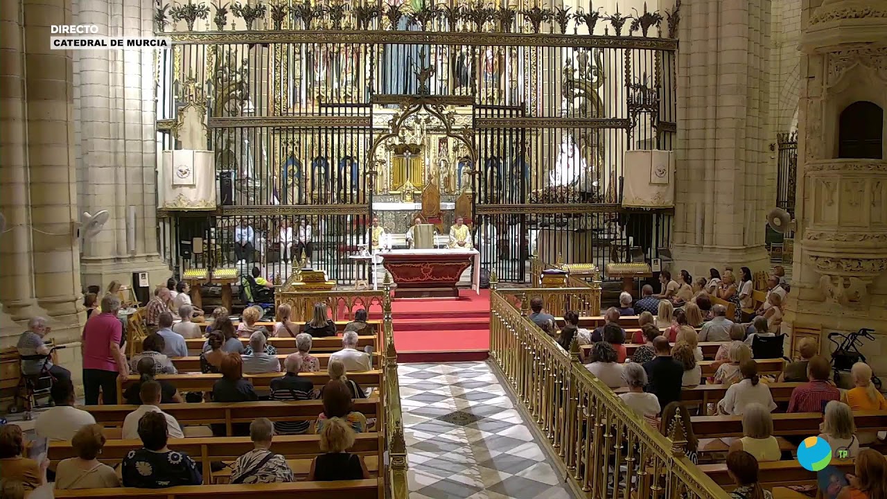 04/09/2025 LLEGADA VIRGEN DE LA FUENSANTA A LA CATEDRAL DE MURCIA