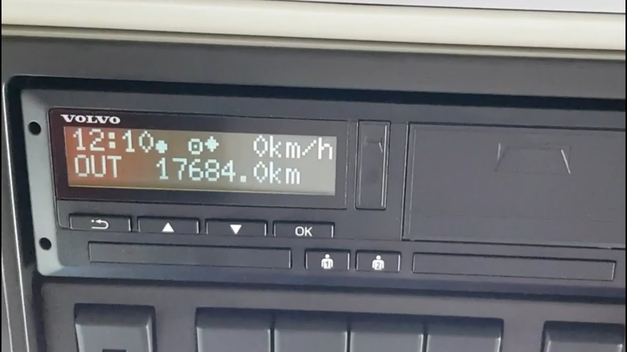 Out of Scope Modus Fahrtenschreiber LKW Digitaler Tachograph