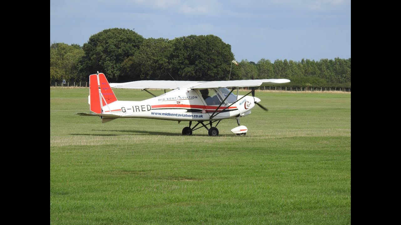Haydens first flight