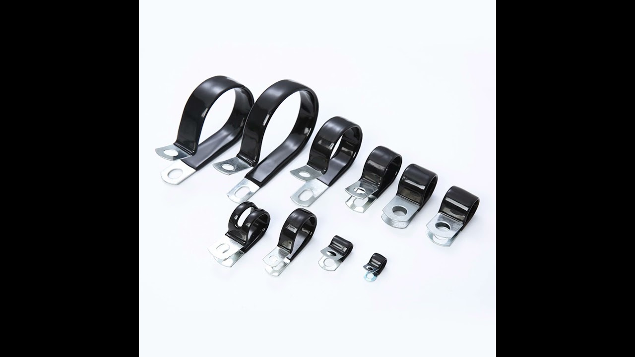 0686R type immersion plastic single pipe clamp immersion plastic R type pipe clamp