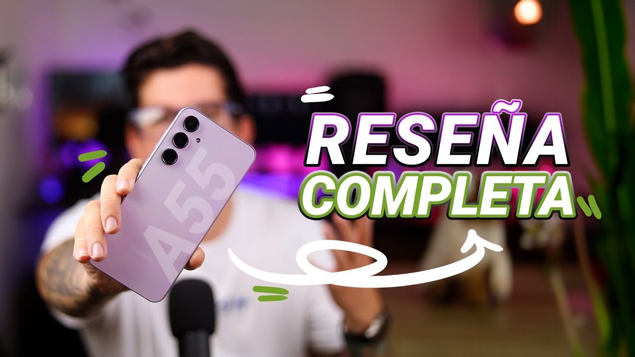 Reseña del Galaxy A55 - El campeón de gama media de Samsung es mejor de lo que esperaba, aunque...