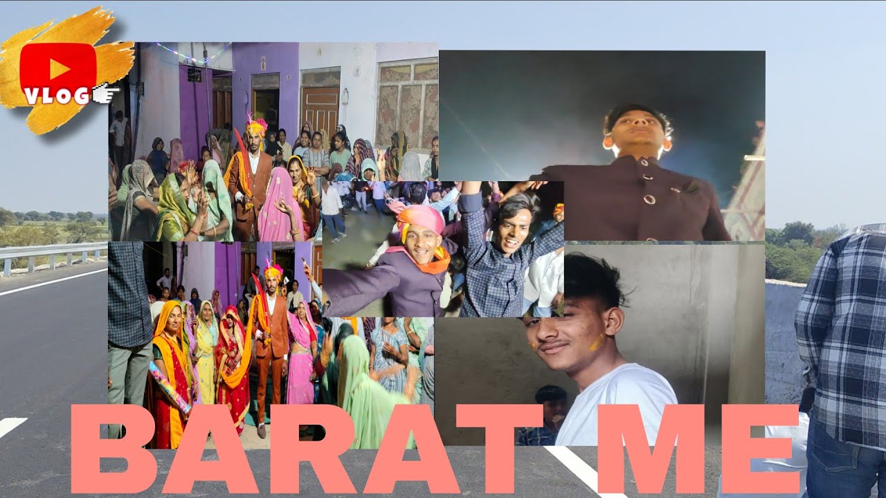 BARAT ME // I'm dulhe ka bhatiji // ( daily vlog day ~ 92 ) #viralvlogs #dailyvlog #vlog #shadi