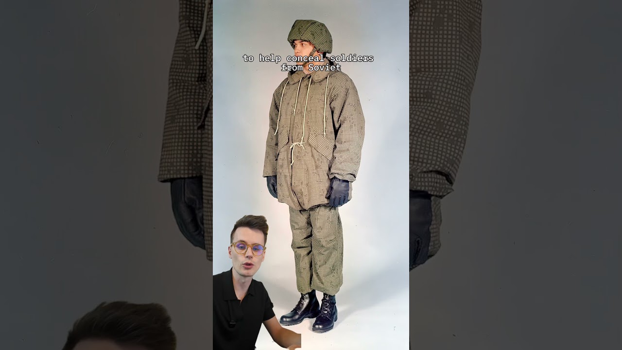 This weird camo is one of my favorite surplus items #camo #thrifting #militarysurplus