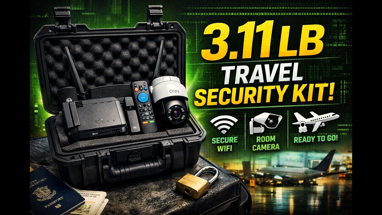 DIY Personal Cyber + Physical Security Station Travel Ready!