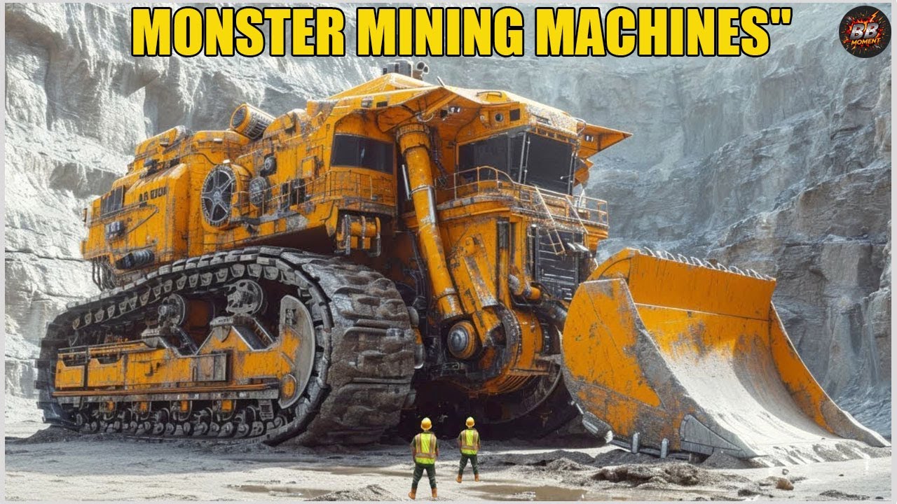 The World's Most Extreme Mining Machines (Some Are Taller Than Buildings)