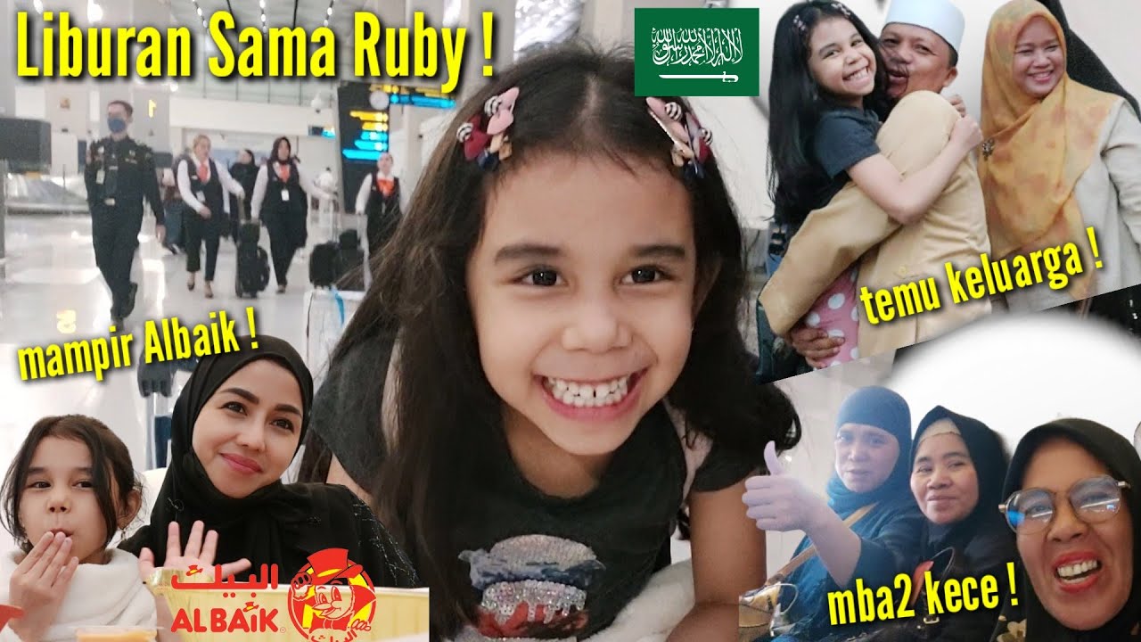 PULANG KEINDONESIA BERDUA RUBY | SUAMINYA MANA ⁉️
