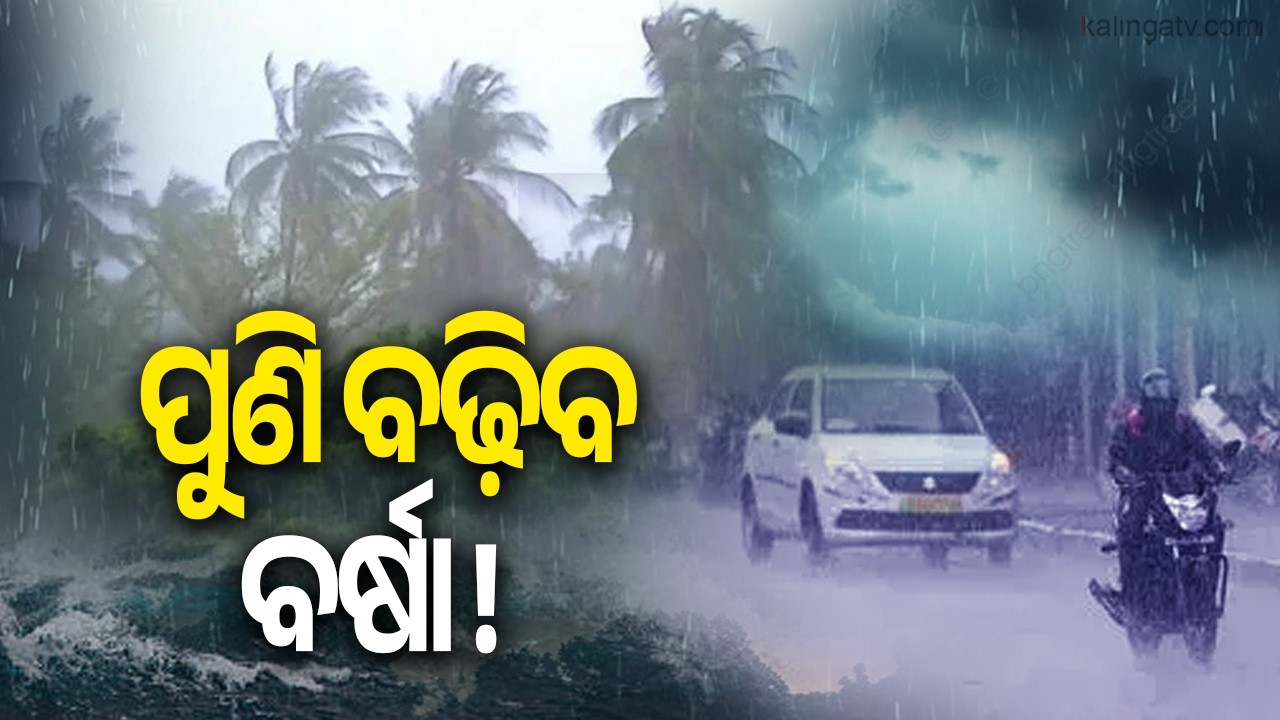 Yellow warning issued for 17 Odisha districts, heavy rain likely till August 9 | Kalinga TV