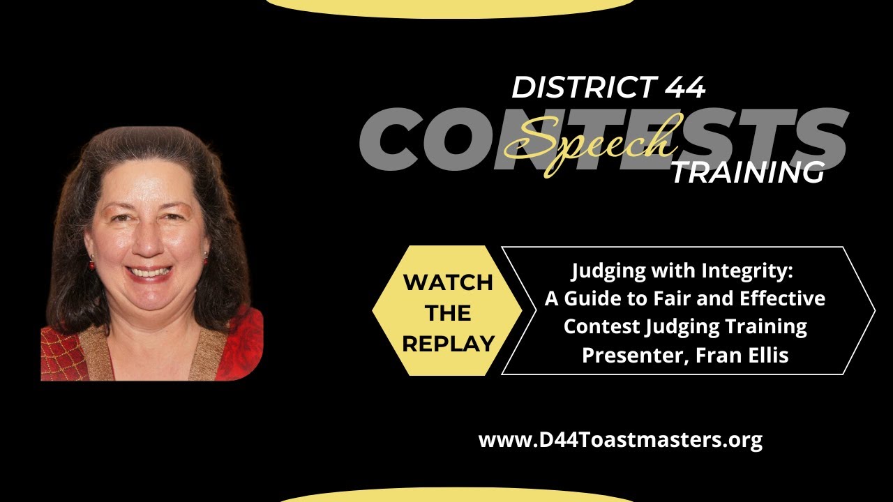 Judging with Integrity: A Guide to Fair and Effective Contest Judging Training