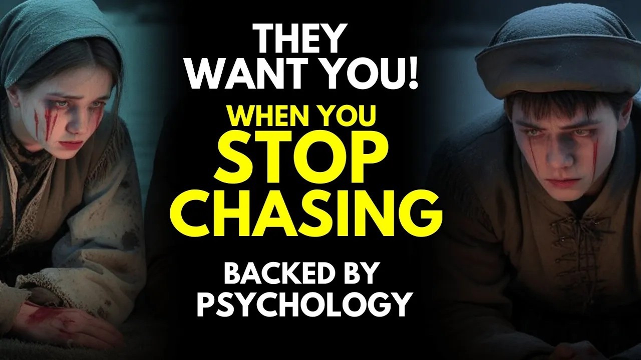 They Want You When You STOP Chasing Backed by Psychology Stoicism