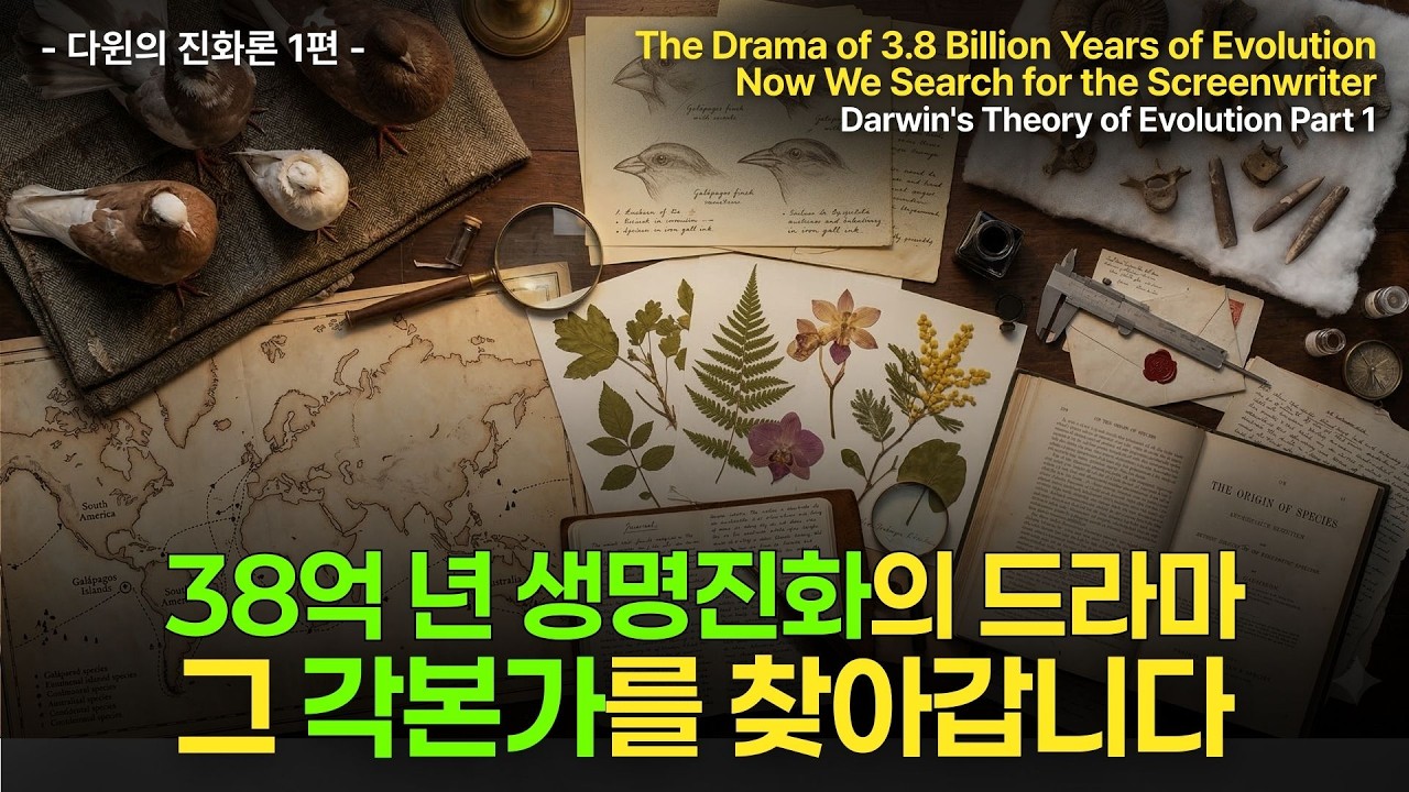 답을 알고도 20년간 숨겼습니다, 그 비밀이 생명의 역사를 다시 썼습니다 | 다윈의 진화론 1편