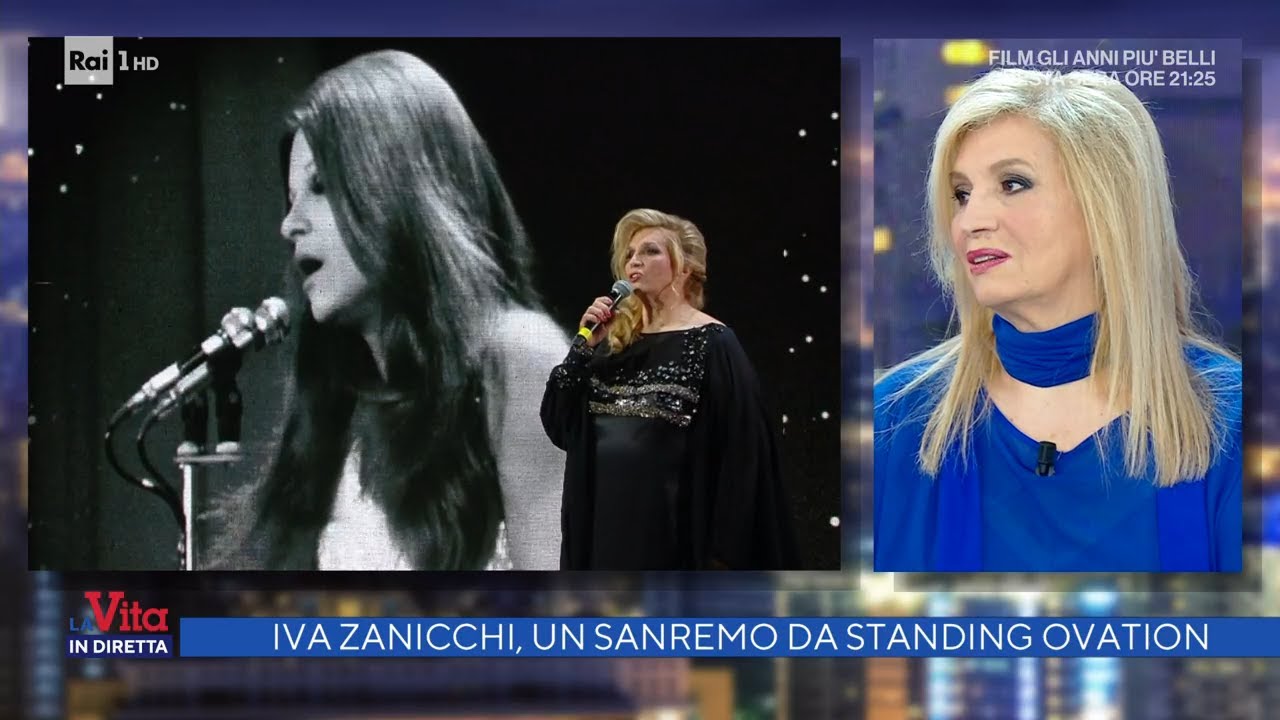 Iva Zanicchi, un Sanremo da standing ovation - La vita in diretta 23/02/2022