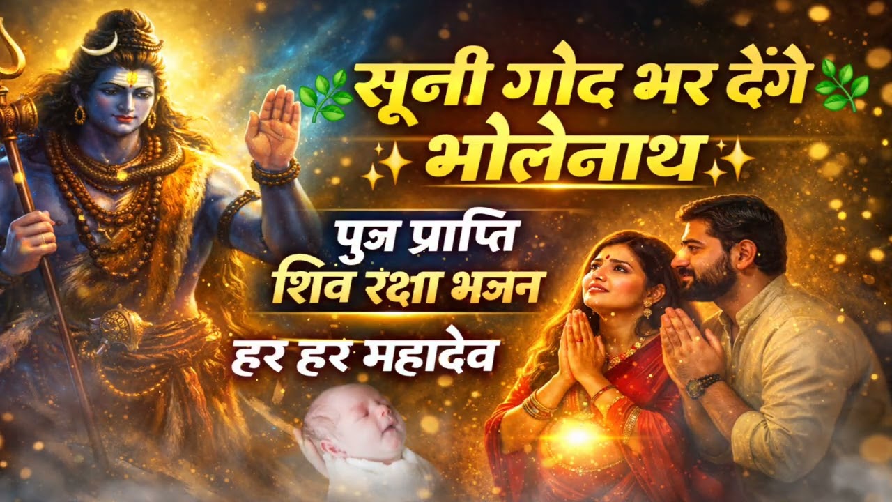 पुत्र प्राप्ति का सबसे शक्तिशाली शिव भजन | सूनी गोद भर देंगे भोलेनाथ | Emotional Shiv Bhajan 