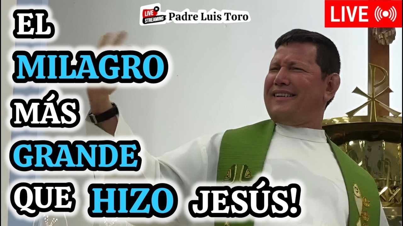 20-26/ Lo MEJOR que Nos DEJÓ JESÚS a los Católicos! Padre LUIS TORO