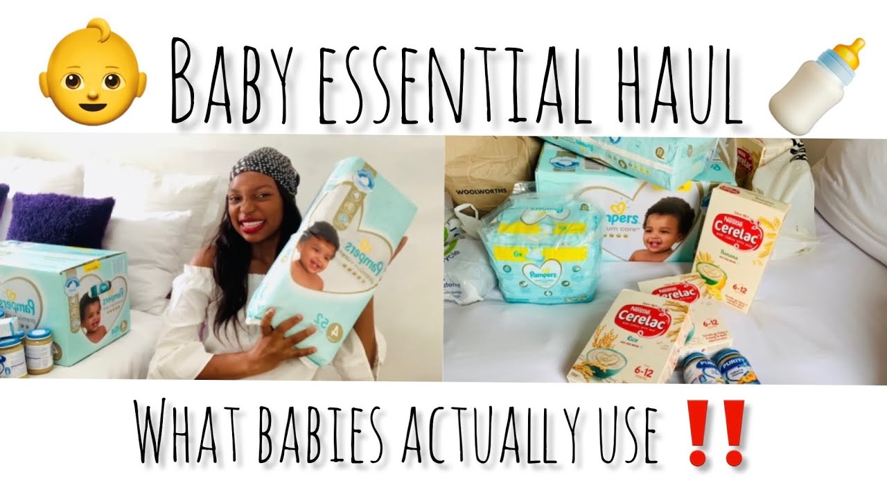 BABY ESSENTIALS HAUL | Ackermans x Woolworths BABY CLOTHING HAUL | SOUTH AFRICAN YOUTUBER