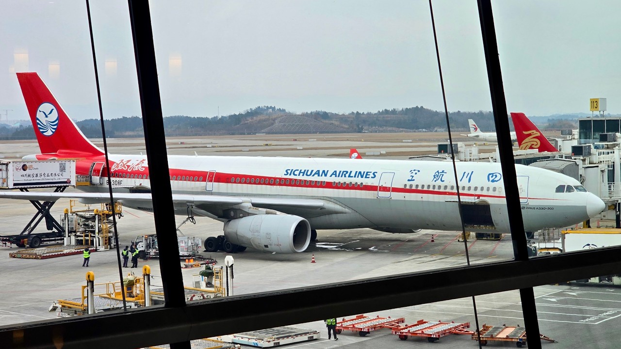 Airbus A330-300 а/к Sichuan Airlines | Рейс Чэнду – Санкт-Петербург