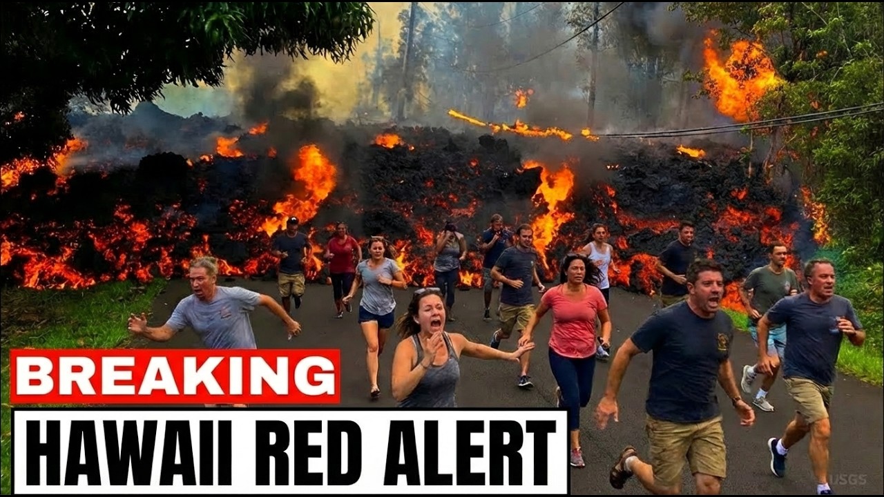 BREAKING: Hawaii's Volcano DISASTER - Kilauea BRUTALLY Erupts 35,000 Ft Above Sea Level