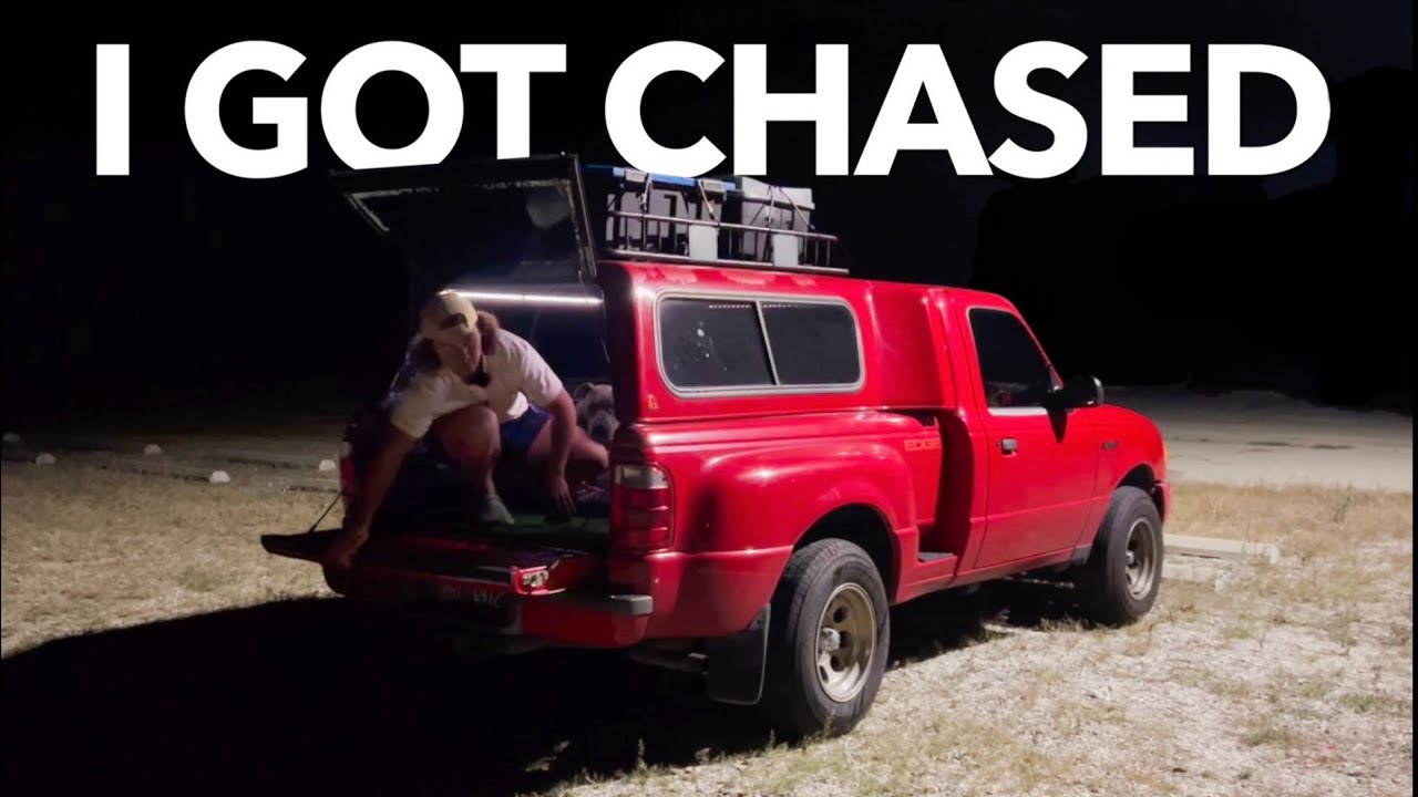 The most scared I’ve been Truck Camping (I got chased)