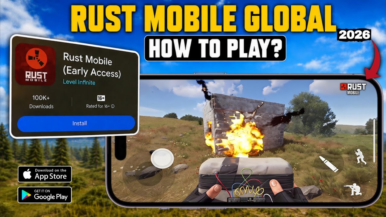 How To Download Rust Mobile Global Version On Android & iOS!?