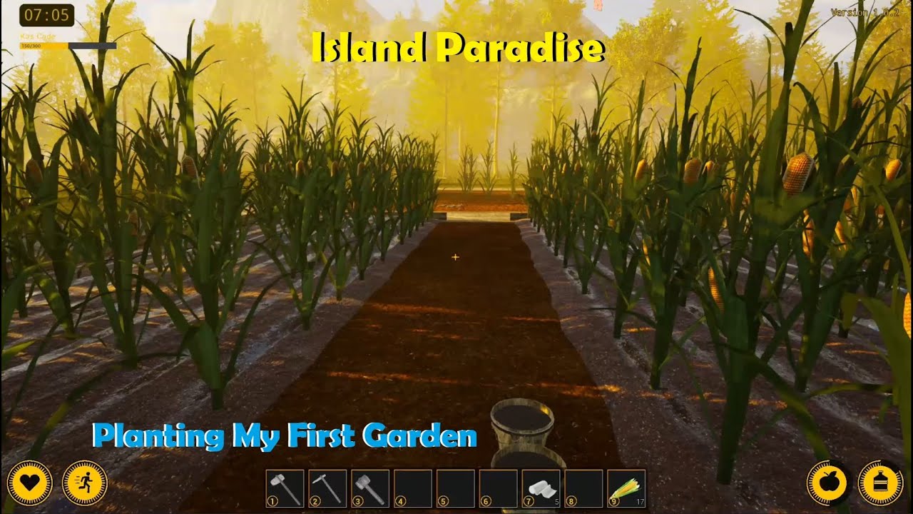 Island Paradise - Planting My First Garden