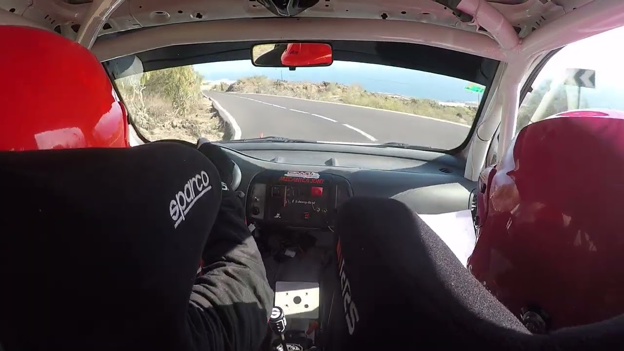 Rallye Villa de Adeje 2024 TC1 Guía de Isora 1 Josep Real - Pedro Perdigón Nissan Micra 160SR