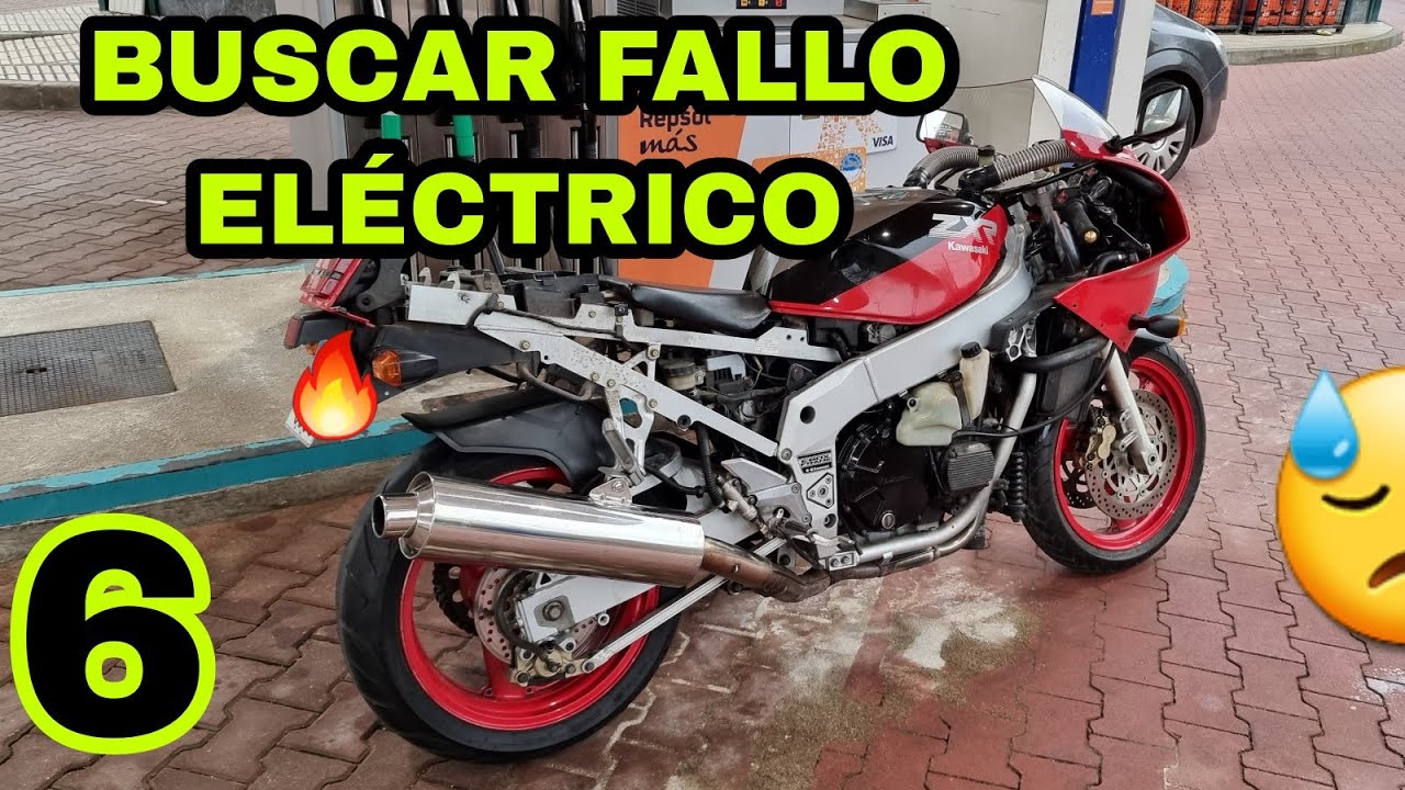 6❤️ Esquema electrico ⚡Buscando fallo arranque 😓 Sin neutral no arranca⚡Moto ZXR 750 H1