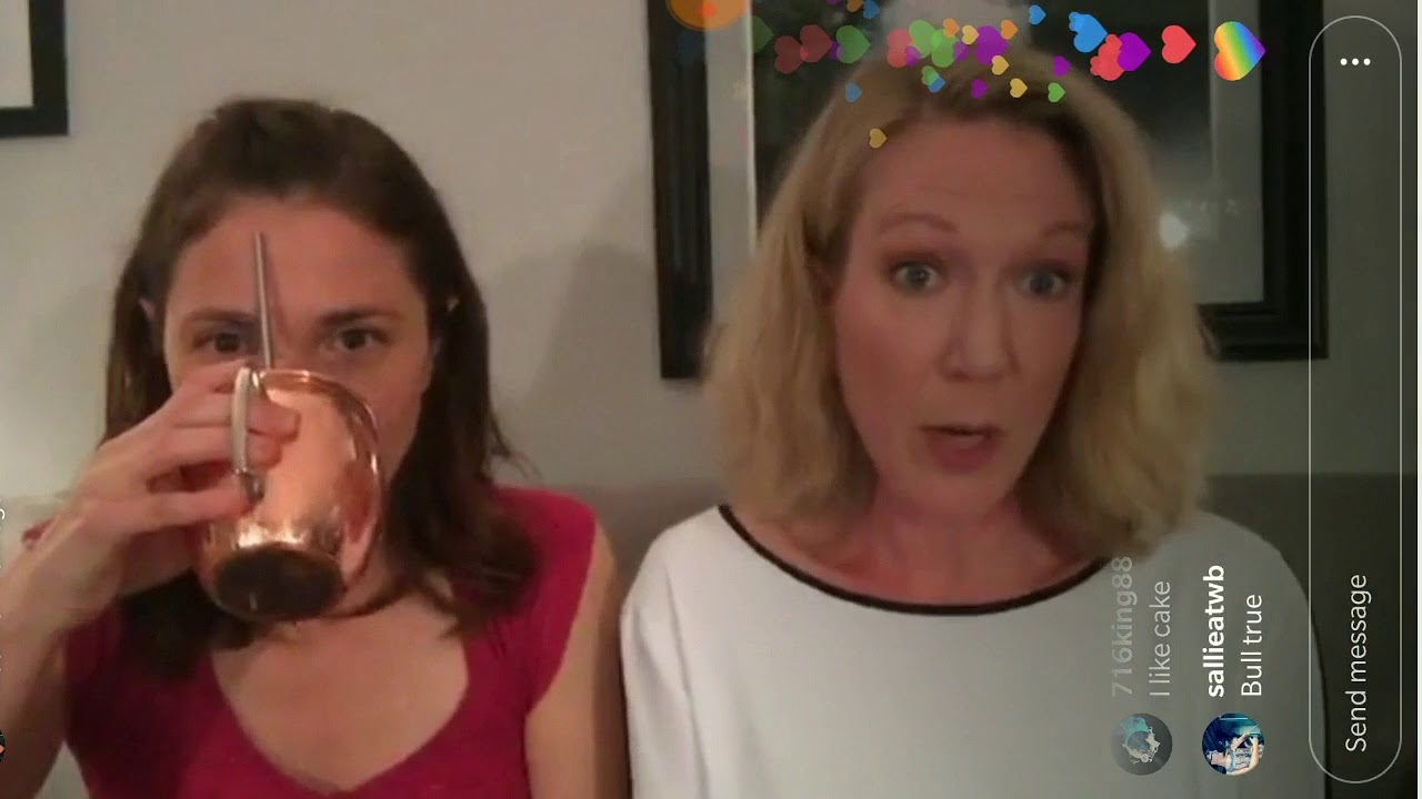 Henny Russell and Ashley Jordyn IG Live