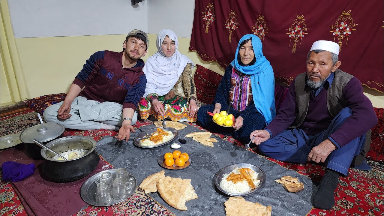 قورمه پلو🍛🍲🍎 دست پخت میرزاحسین🤸🏋