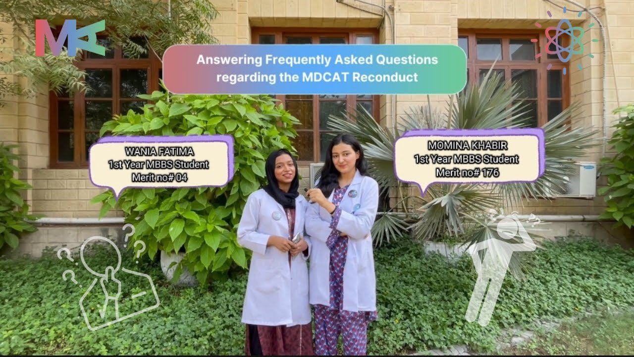 Answering the Frequently Asked Questions (FAQs) regarding the MDCAT Reconduct 2024