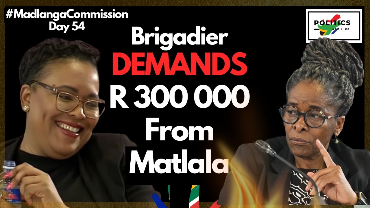 Brigadier Alleged Bribes from Cat Matlala for R400M SAPS Contract