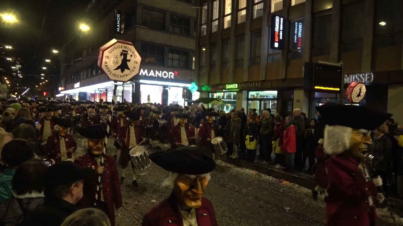 Räpplispalter Basel - Basler Fasnacht Stärnmarsch 11.03.2025