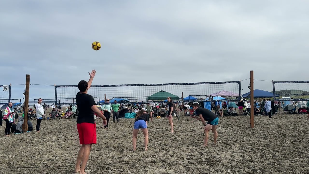 8/11 Seaside Coed 4s Pool Play Game 2 Set 1: Kapri’s Beaches