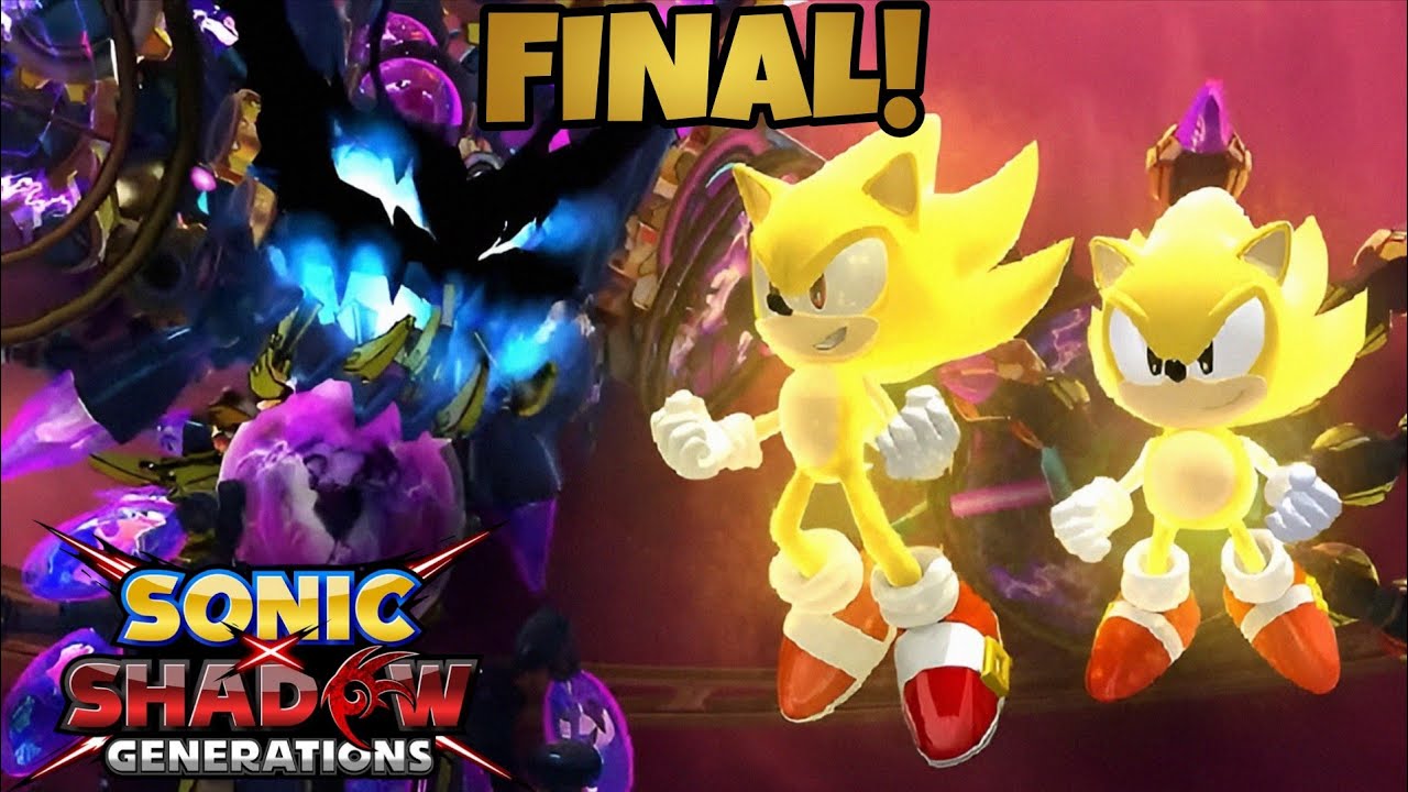SUPER SONIC vs TIME EATER! | SonicXShadow Generations 