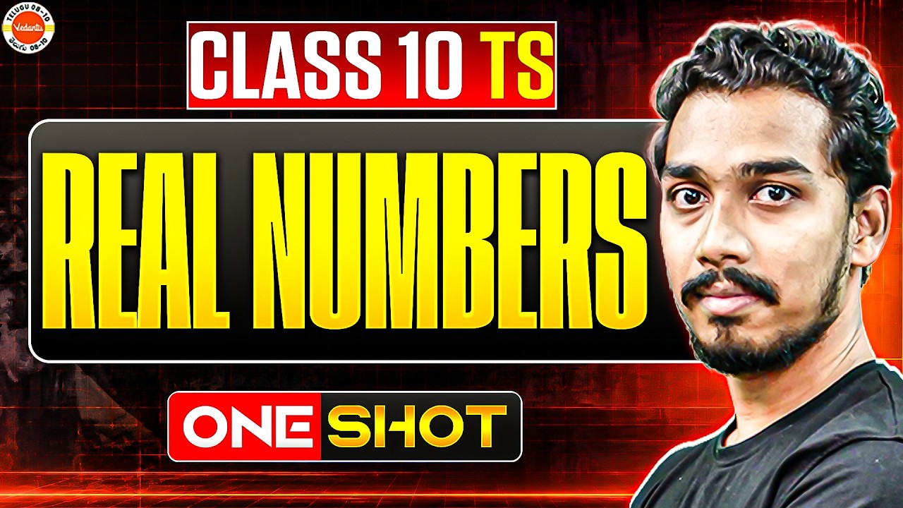 Real Numbers One Shot | TS Class 10 Maths Chapter 1 | Rupesh Sir 🔢