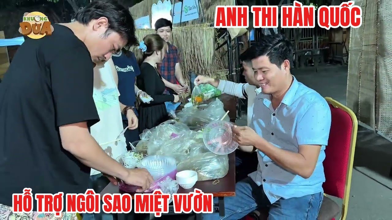 Anh Thi Hàn Quốc về hỗ trợ Khương Dừa trợ diễn cho thí sinh Ngôi Sao Miệt Vườn 4