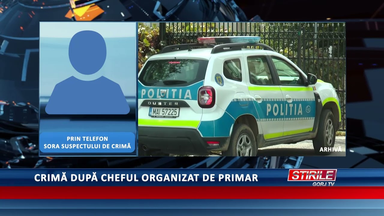 Crimă după cheful organizat de primar