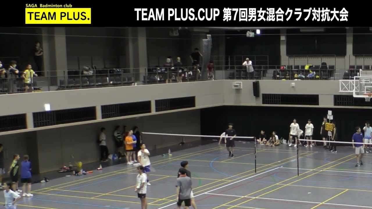2025.9.14　#70 Aクラス 予選　【スマッシュちい・A-JUMP】　TEAM PLUS.CUP 第7回男女混合クラブ対抗バドミントン大会