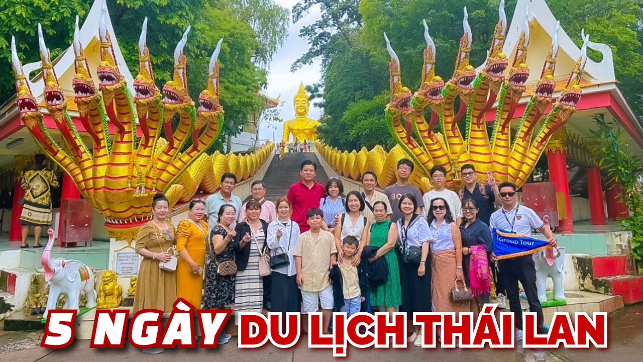 Du lịch Thái Lan giá rẻ 5 ngày 4 đêm | Đi đâu, ăn gì, chơi gì tại Bangkok và Pattaya?