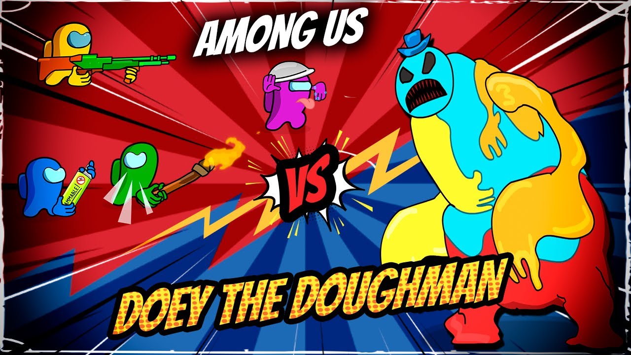 Among Us vs Doey The Doughman &mdash; Poppy Playtime Chapter 4 🎮 Toonz Animation