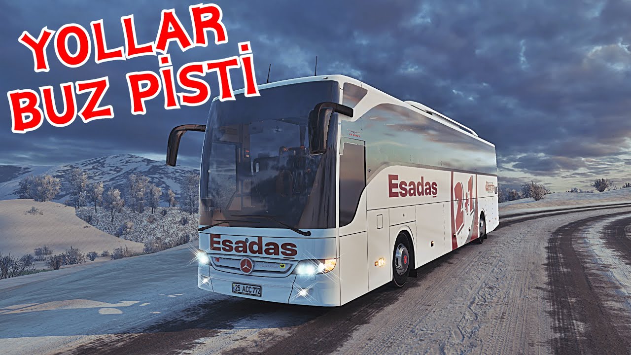 Efsane Kar Modu | Erzurum -Bayburt-Çamoluk Seferi | Esadaş Turizm #ets2 #g29 #projectnextgen