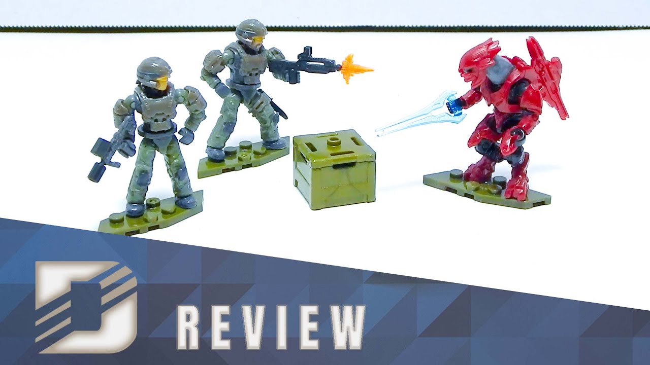 Mega Construx Halo Infinite Marine Gear Pack Unboxing Review